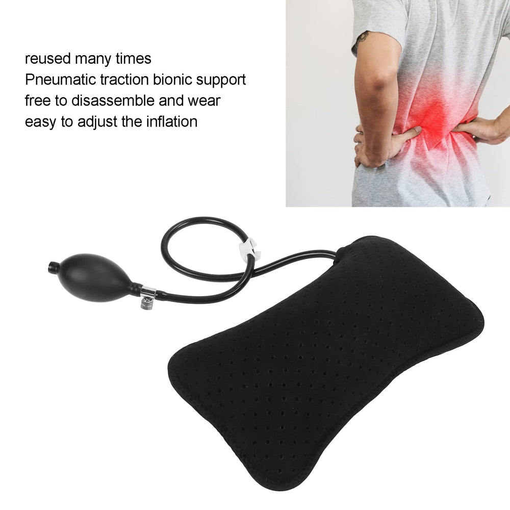 Ymiko Inflatable Lumbar Support Pillow, Breathable Port