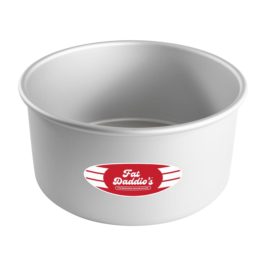 Fat Daddio&#39;s PRD-84 Anodized Aluminum Round Cake Pan, 8 x 4 inch