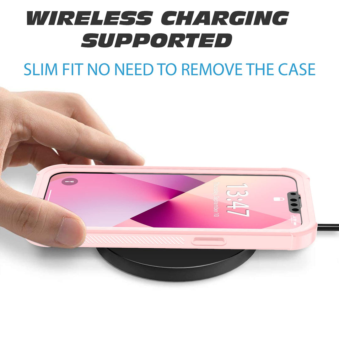 Pakoyi iPhone 13 Full Body Bumper Case, Anti-Scratch Sc
