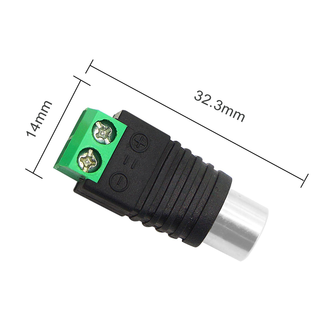 PNGKNYOCN RCA Cable Audio Adapter RCA to AV Screw Termi