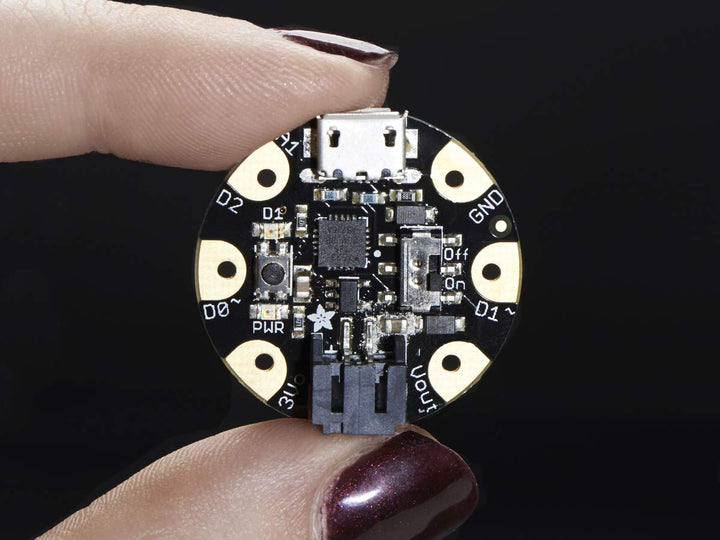 Gemma v2- Miniature Wearable Arduino-Like Electronic Platform