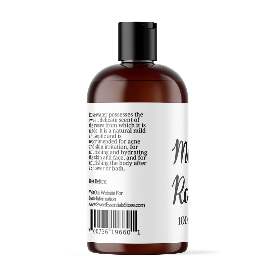 Pure Organic Moroccan Rose Water, 120ml | Imported From Morocco | (Also Edible) Rich In Vitamin A And C, It Is Packed With Natural Antioxidants And Anti Inflammatory Qualities