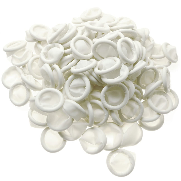 Lind Kitchen 150pcs Disposable Latex Finger Cots Protec