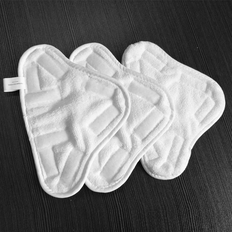 6pcs Replacement Pads Compatible for H2O H20 X5 Steam Mop Cleaner Floor Washable Microfibre Pads