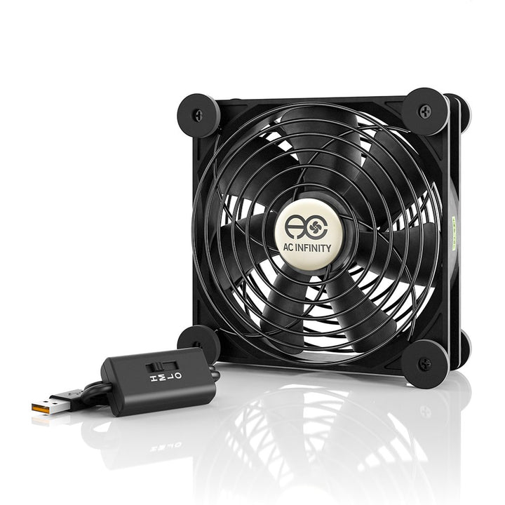 MULTIFAN S3 Quiet 120mm USB Fan for Receiver DVR Playstation Xbox Computer Cabinet Cooling