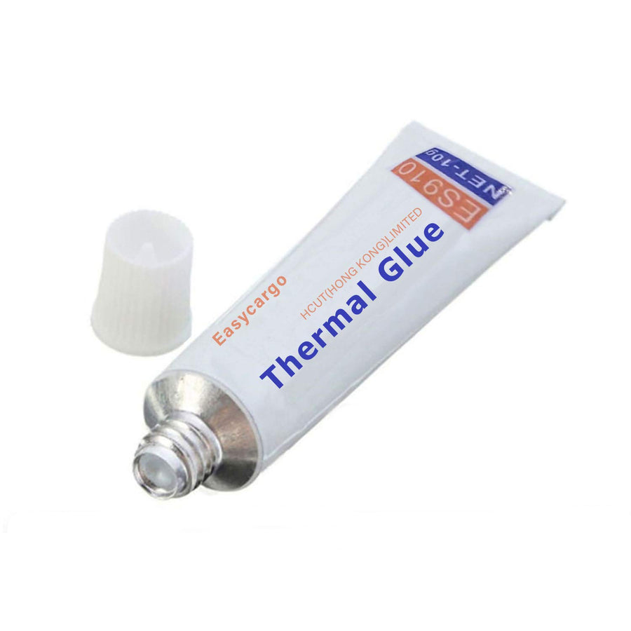 Thermal Glue, High Performance Silicone Thermal Conductive Adhesive Glue, Cooler Epoxy Compound for Heatsink GPU VRM VRAM LED IC Chips MOSFET BJT Transistor 3D Printer PCB Tec1-12706