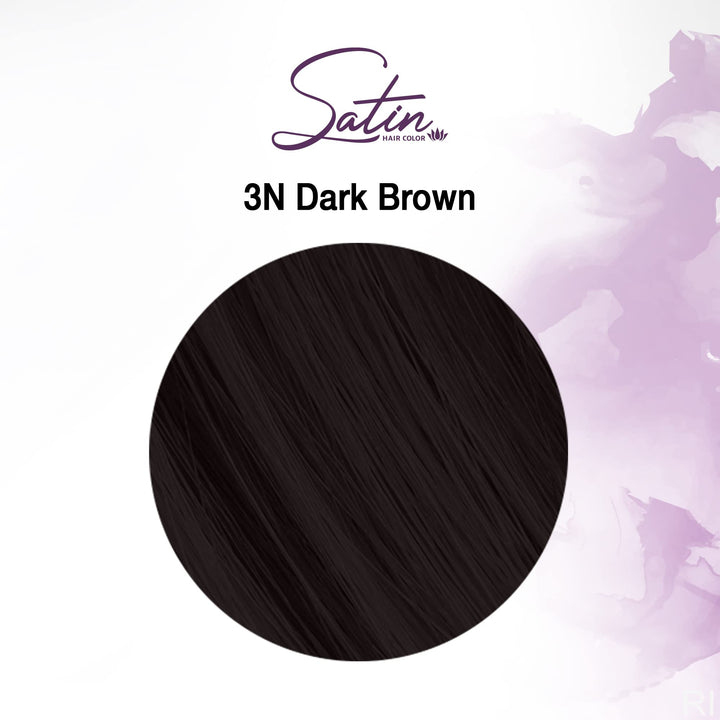 Satin Color #3N Dark Brown 3oz