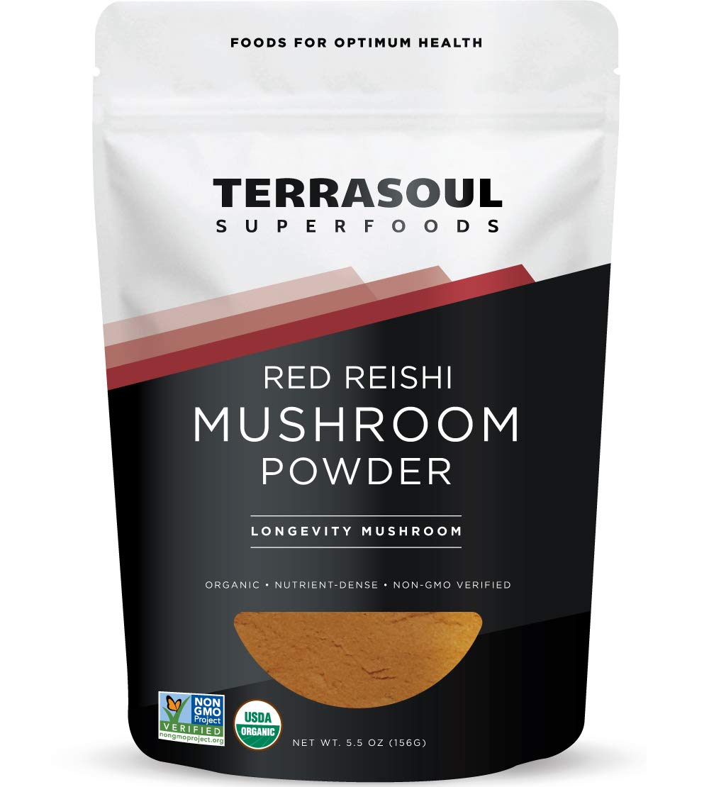 Terrasoul Superfoods Organic Reishi Mushroom Powder (4: