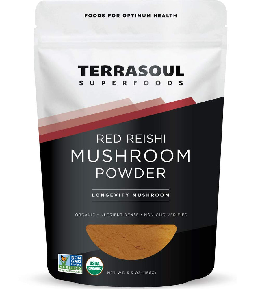 Terrasoul Superfoods Organic Reishi Mushroom Powder (4: