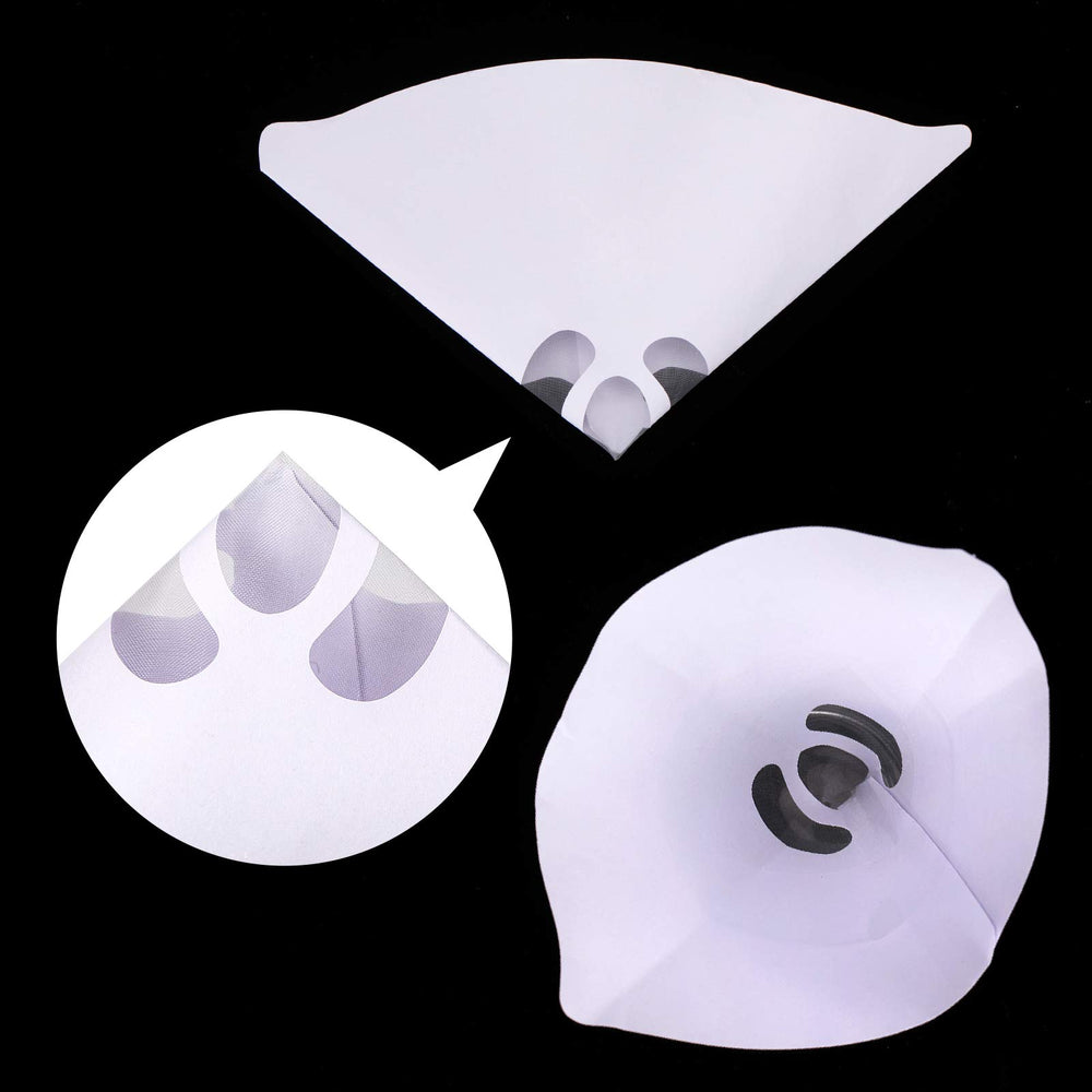 3D Printer Resin Filter Disposable – with Cone Silicone Resin Funnel(Large), Paint Strainer or Resin Strainer kit for uncured Resin Recycling (101)
