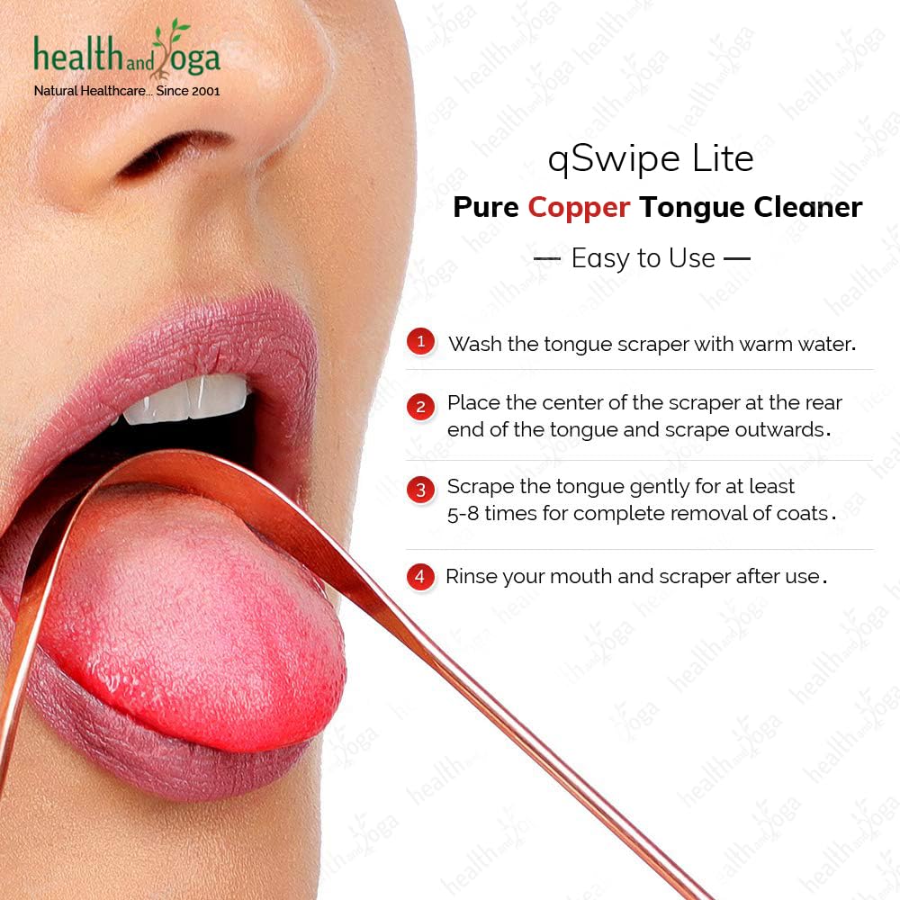 Copper Tongue Cleaner - Exquisitely Gift Wrapped