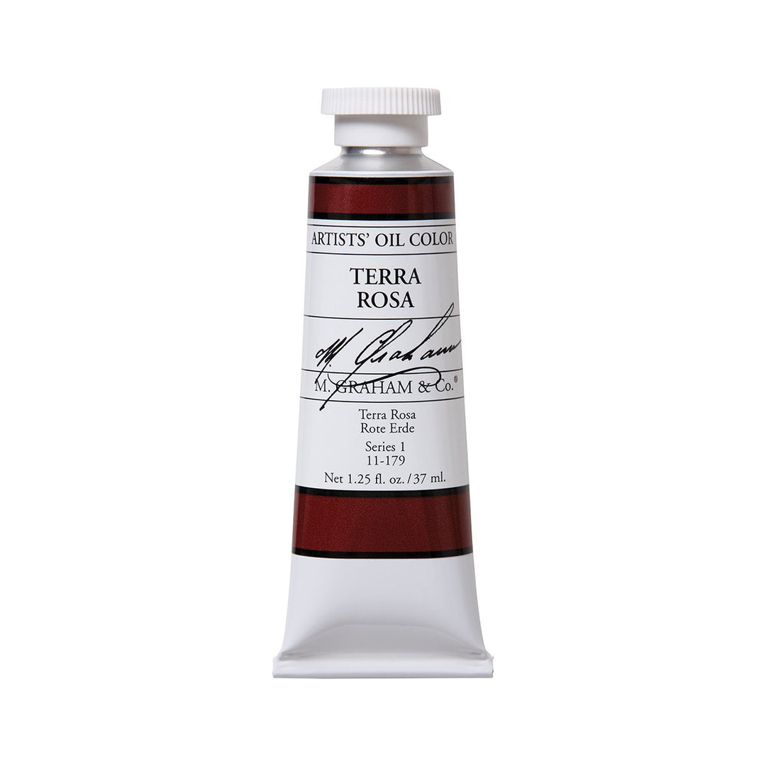 M. Graham 1-1/4-Ounce Tube Oil Paint, Terra Rose, Venetian (11-179)