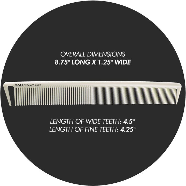 Signature Series Professional Long Cutting &amp; Hair Parting Comb