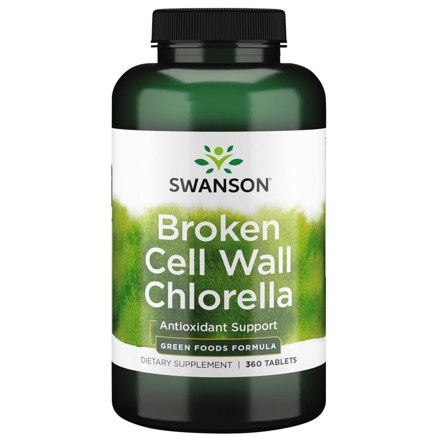 Broken Cell Wall Chlorella 500 Milligrams 360 Tabs