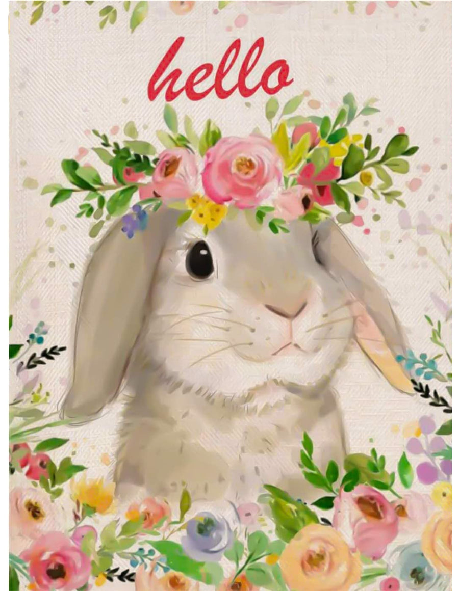 Diamond Painting Kits for Adults, Easter Bunny Diamond Art Full Drill Gem Art Perfect for Relaxation and Home Wall Decor