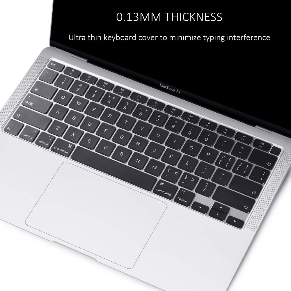 ProElife Keyboard Cover Skin for 2021 2020 MacBook Air 