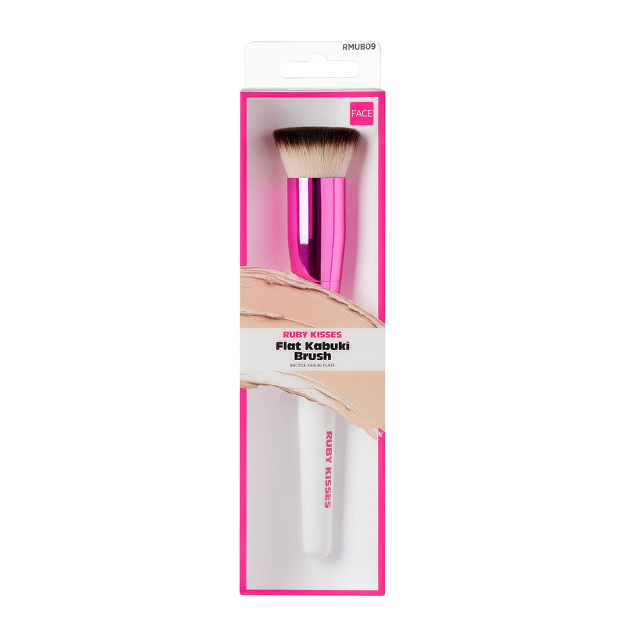 Kiss Ruby Kisses Make-Up Brush (Flat Kabuki)