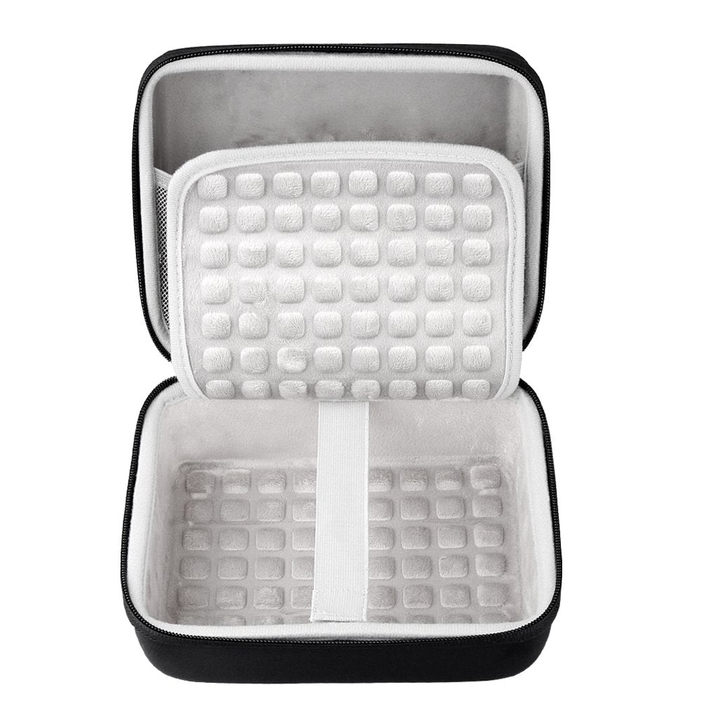 Hard Drive Case for WD Elements My Book Seagate Expansion Desktop External Hard Drive HDD 6TB 8TB 10TB 12TB 14TB 16TB 18TB, 3.5 Inch Portable Desktop HDD Carrying Case, Black