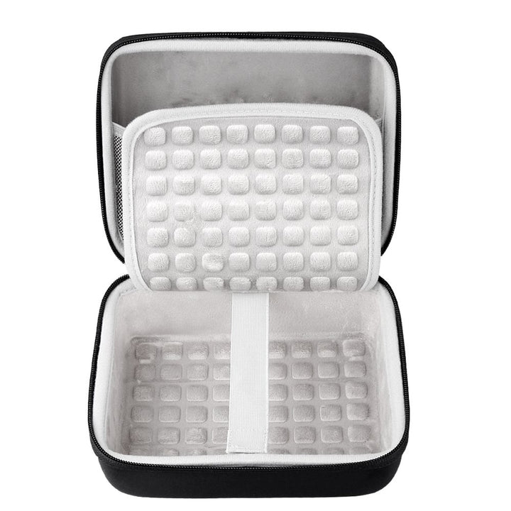 Hard Drive Case for WD Elements My Book Seagate Expansion Desktop External Hard Drive HDD 6TB 8TB 10TB 12TB 14TB 16TB 18TB, 3.5 Inch Portable Desktop HDD Carrying Case, Black
