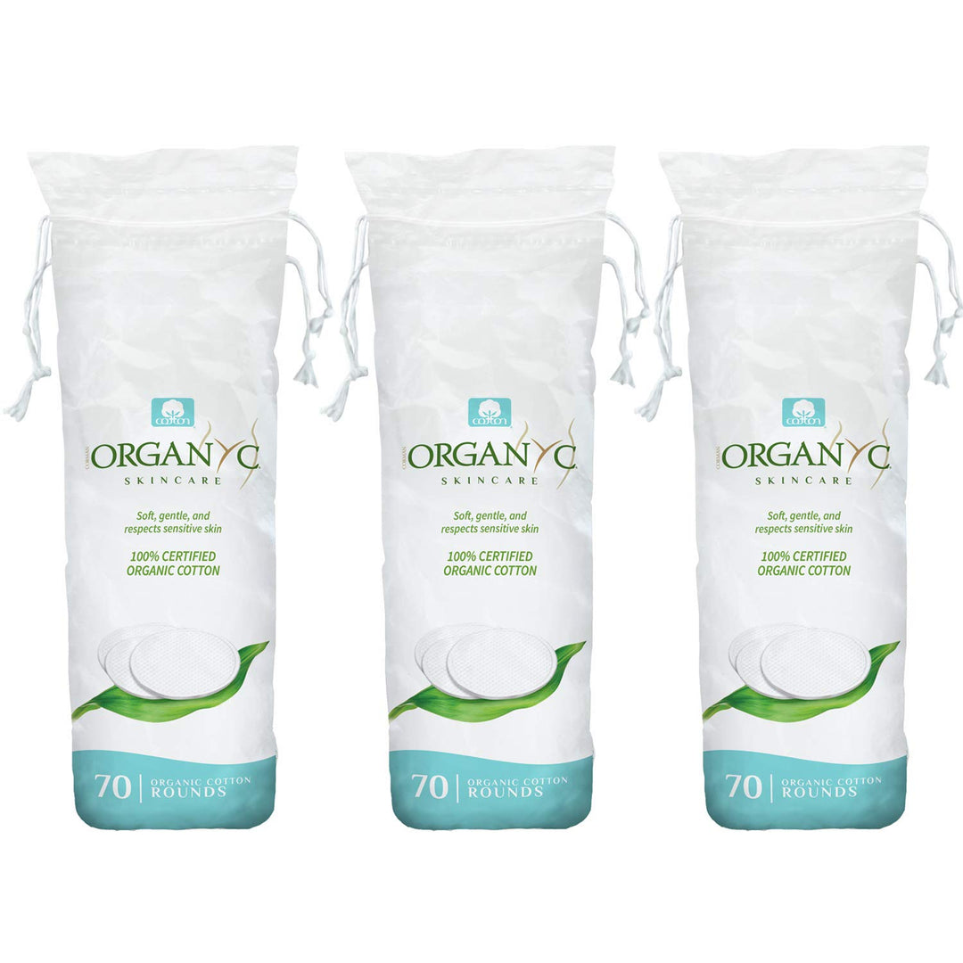 Organyc 100% Organic Cotton Rounds - Biodegradable Cott