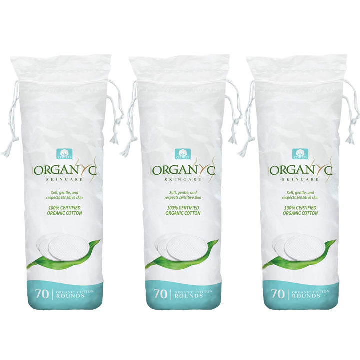 Organyc 100% Organic Cotton Rounds - Biodegradable Cott