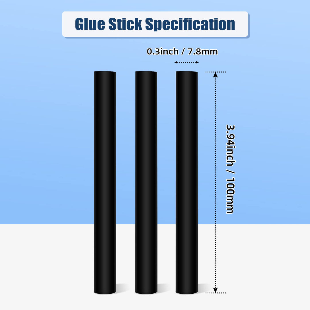 Neitsi 12Pcs Keratin Glue Sticks for Hair Extensions,Professional Hot Melt Glue Stick,Hair Adhesive Keratin Gun Bond Glue Stick for DIY Project (Black