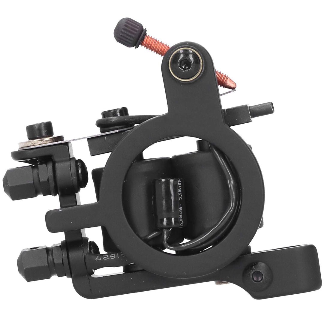 Coil Tattoo Machine Gun, 10 Wrap Coils Casting Tattoo Device Machine, Professional Alloy Tattoo Machine Copper Coils Tattoo Machine Body Art Supply Tattoo Artist