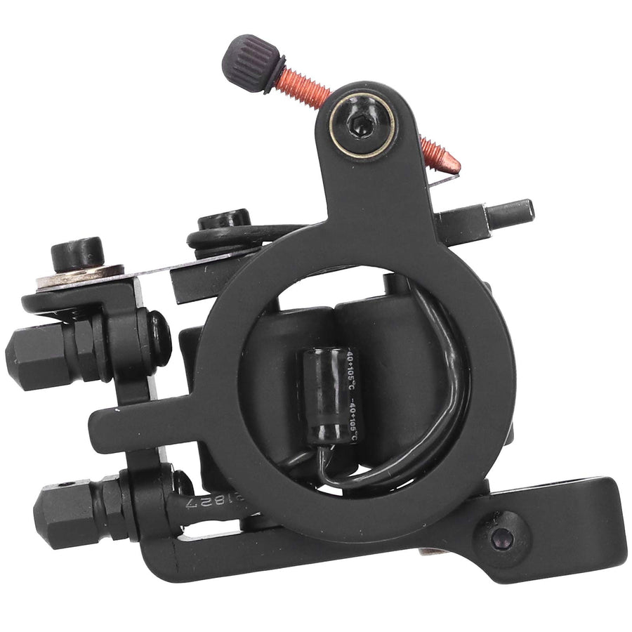 Coil Tattoo Machine Gun, 10 Wrap Coils Casting Tattoo Device Machine, Professional Alloy Tattoo Machine Copper Coils Tattoo Machine Body Art Supply Tattoo Artist