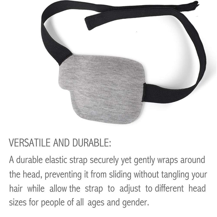 FCAROLYN 3D Eye Patch - Gray (Right Eye)