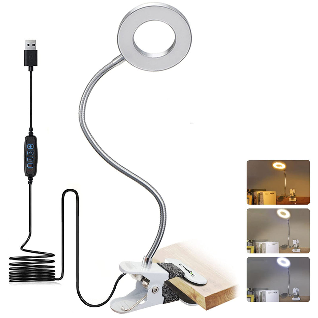 Skymore Clip on Light -3 Color Modes&amp;10 Brightn