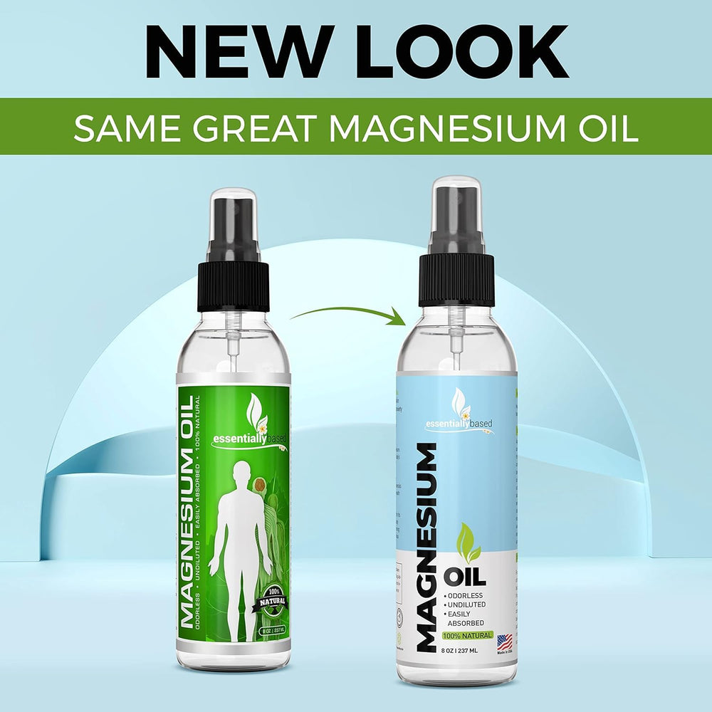 Magnesium Oil Spray - LARGE 8oz Size - EXTRA STRENGTH -