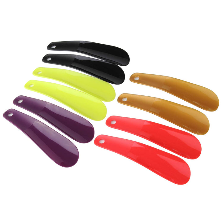 10Pcs Plastic Shoe Horn 6.3 Travel Shoe Horn for Men, Women and Kids