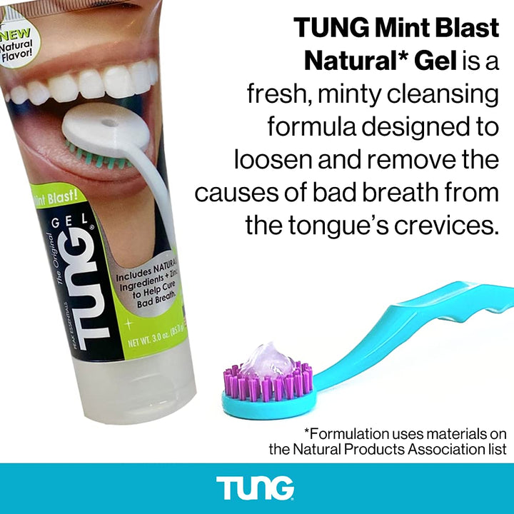 Peak Essentials | TUNG Tongue Gel | Mint Blast Natural 