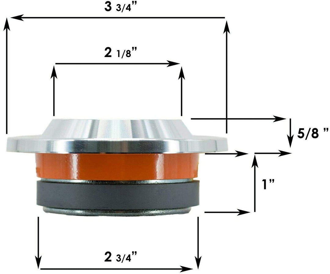 AB-TW220 3.75 inch 600 Watt Car Audio Heavy Duty Compression Super Horn Tweeter/Die cast Aluminum Frame/Frequency Response: 2000 Hz - 20000 Hz