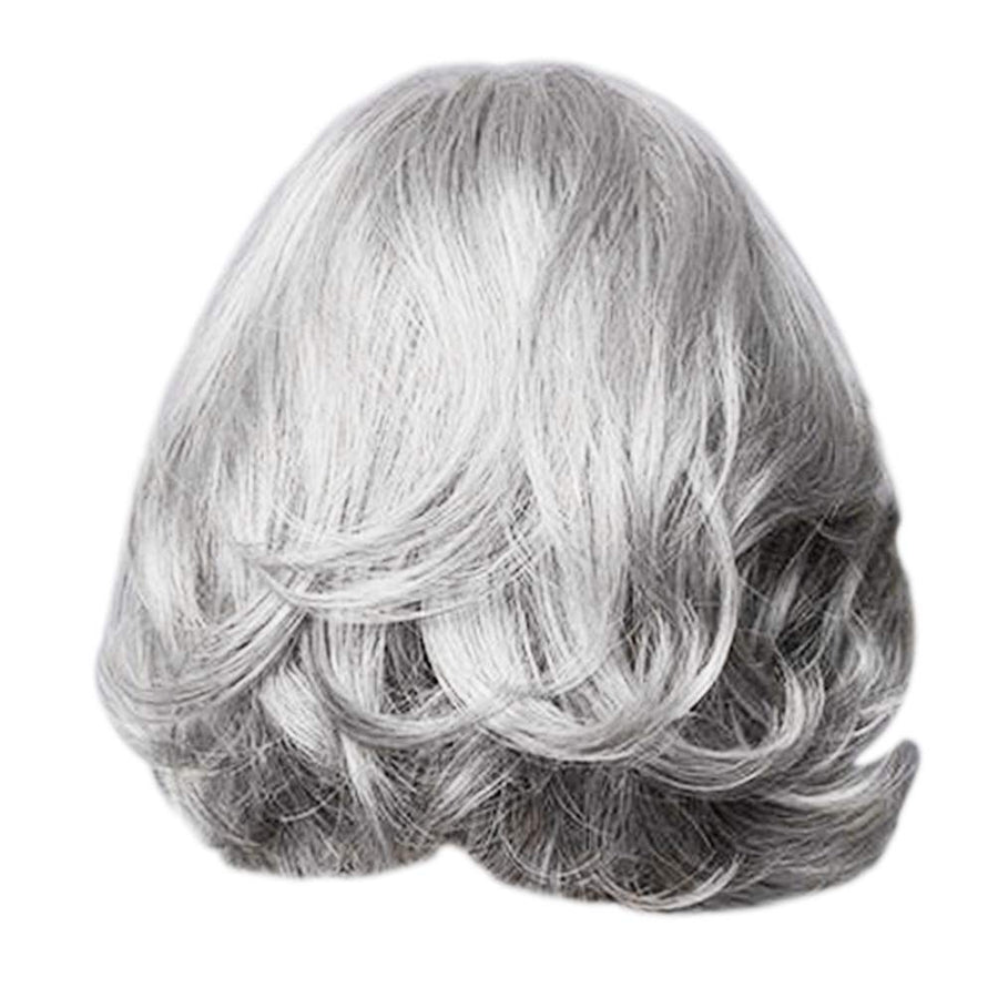 SOLUSTRE Short Curl Wave Hair Wig Fashion Haircut Wigs 