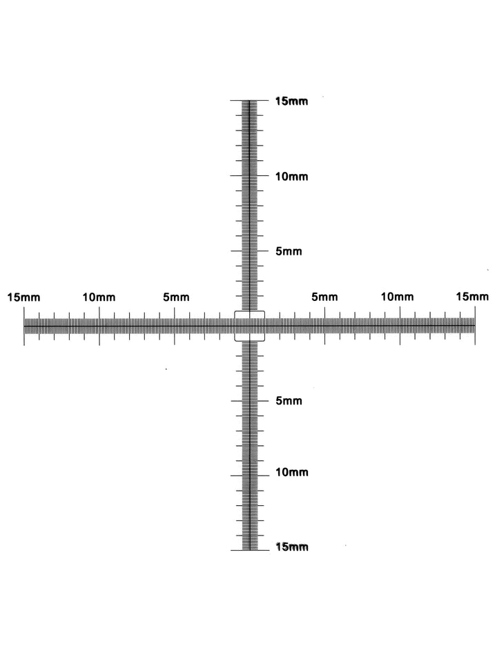 0.1mm Microscope Micrometer Calibration Ruler Slide, Cross Microscope Micrometer,Micrometer Ruler,Micrometer Ruler for Microscope,Micrometer Ruler,Micrometer Measuring Tool