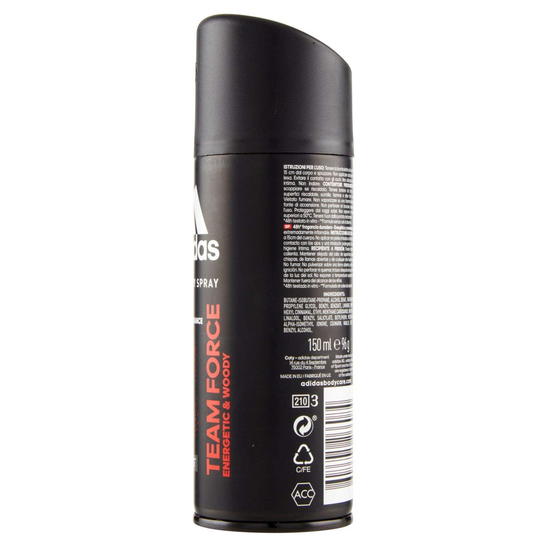 Unisex Team Force Fresh Scent Deodorant Body Spray, 150Ml, Pack Of 1