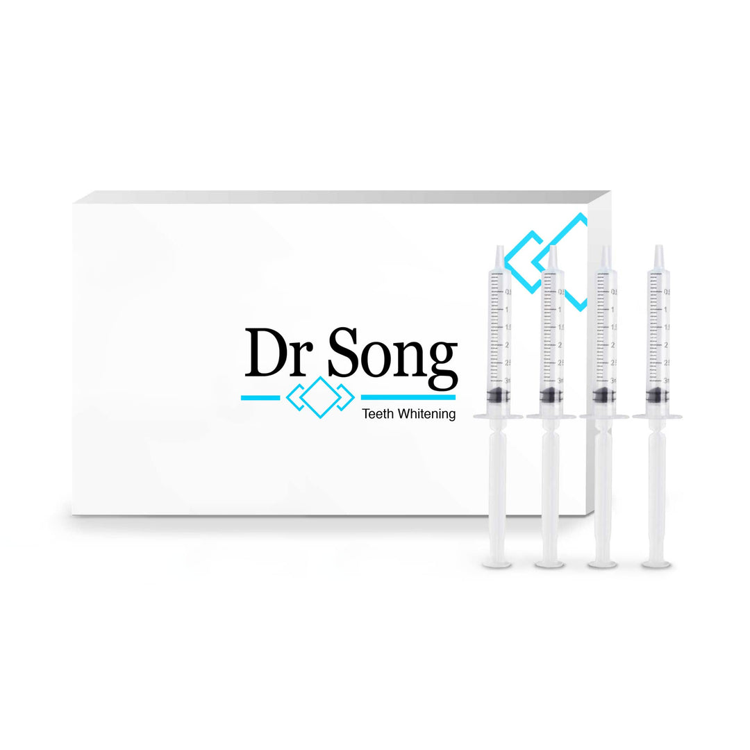 Teeth Whitening Gel Refill 4X Syringes 35% Carbamide Peroxide