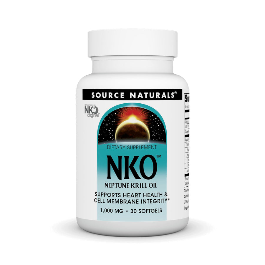 NKO Neptune Krill Oil, Supports Heart Health and Cell Membrane Integrity* - 30 Softgels