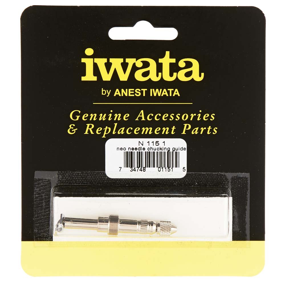 Iwata-Medea N1151 Needle Chucking Guide Assembly, Silver