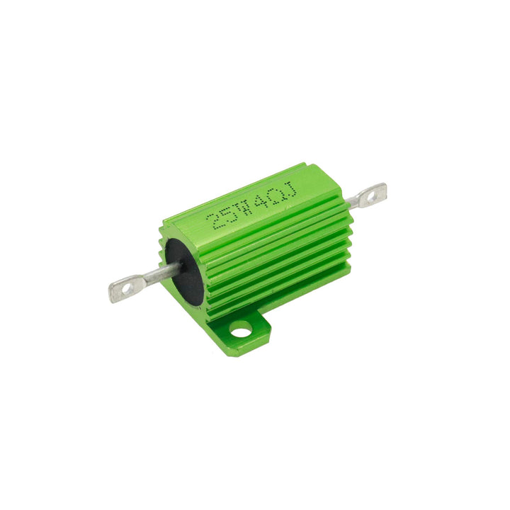 2 Pcs Aluminum Shell Wirewound Resistors, 25W 4 Ohm