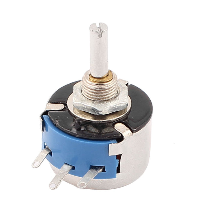 a15082600ux0074 4 mm Diameter Shaft 4.7K Ohm Single Turn Wire Wound Potentiometer, 3W