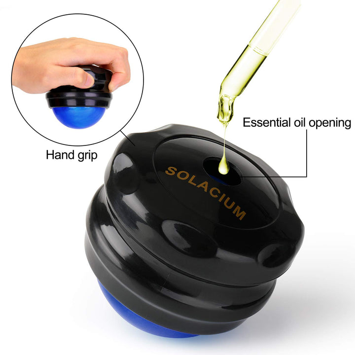 Manual Massage Roller Ball - Massager and Therapy Tool 