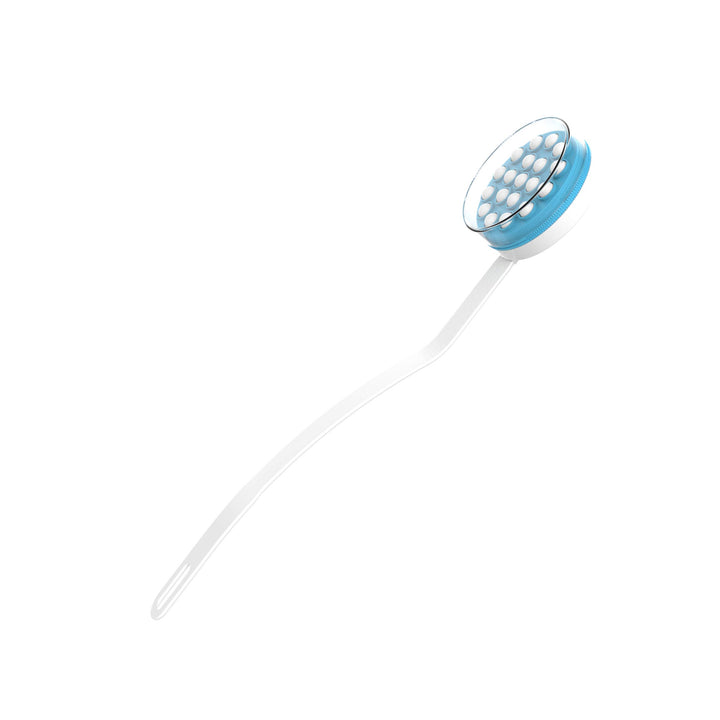 Remedy Lotion Applicator for Back – Long Handled Roll-On Dispenser and Handheld Back Massager – Wand for Applying Sunscreen, Cream, or Shower Gel