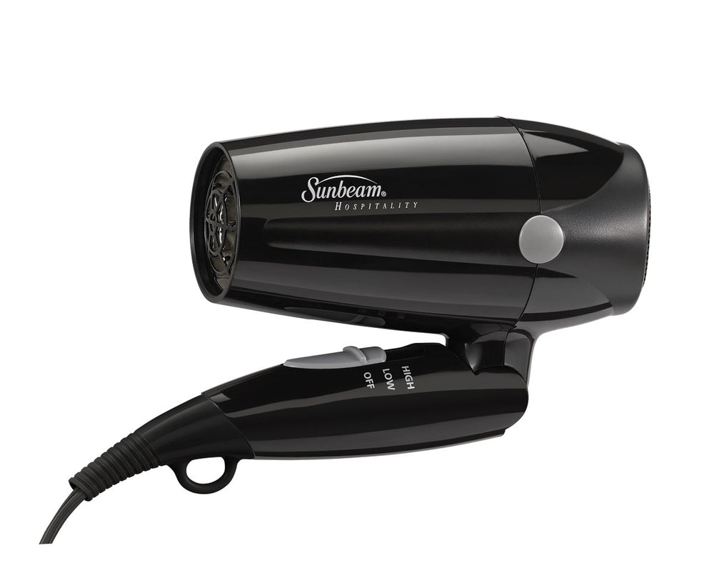 HD3005-005 1875 Watt Folding Hand-Held Hair Dryer, Black