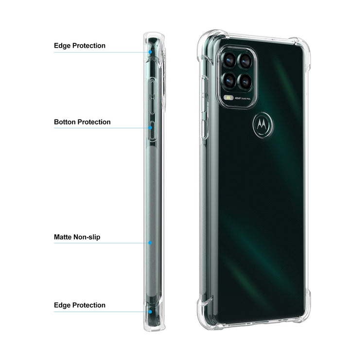 Cresee for Motorola Moto G Stylus 5G 2021 Case, Crystal