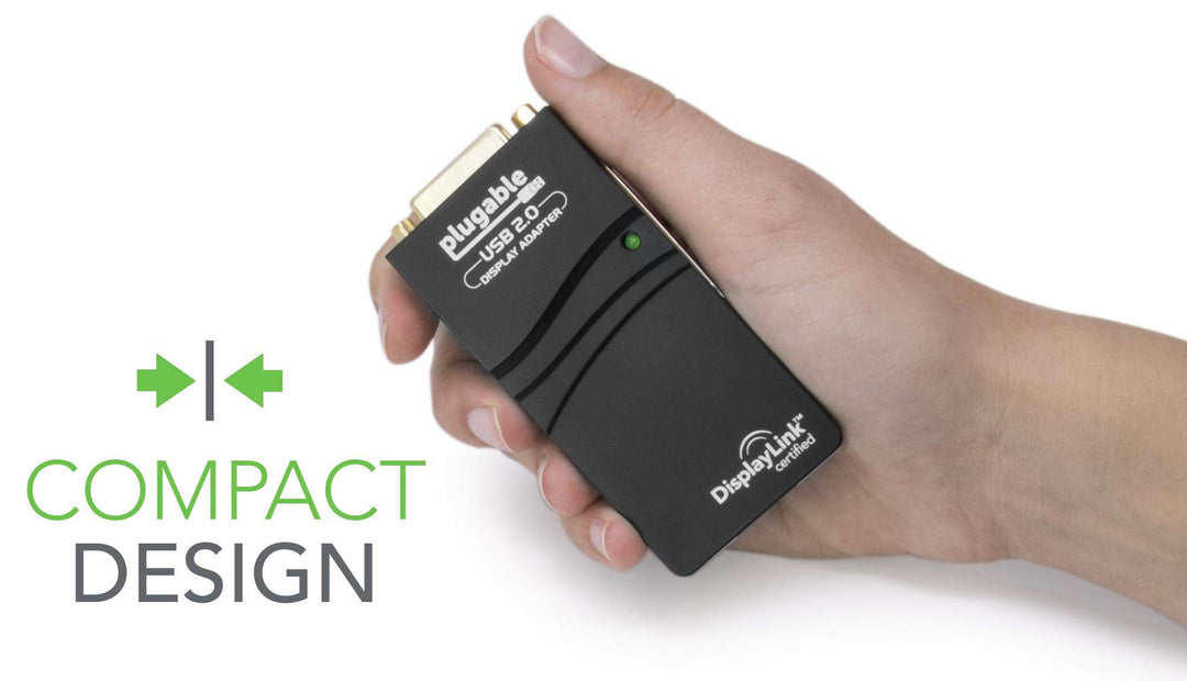 Plugable USB 2.0 to DVI, VGA, or HDMI Video Graphics Ad