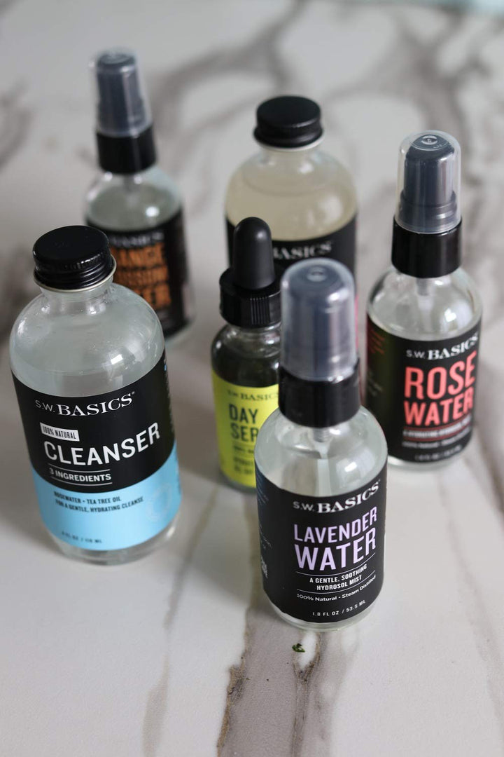 Vegan Vegetarian Skin Care Cleanser by SW Basics - All Natural Skincare - Organic Ingredients