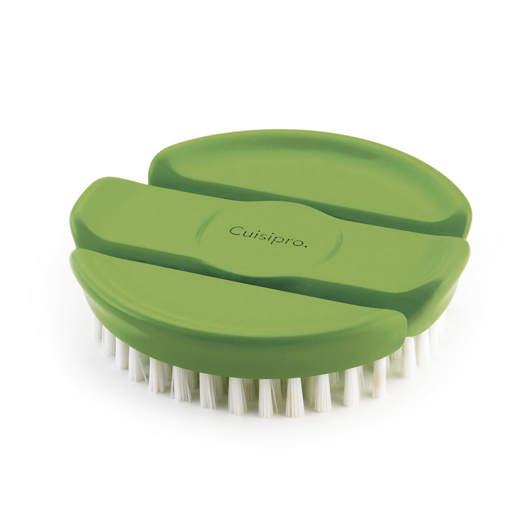 Flexible Vegetable Brush, Green