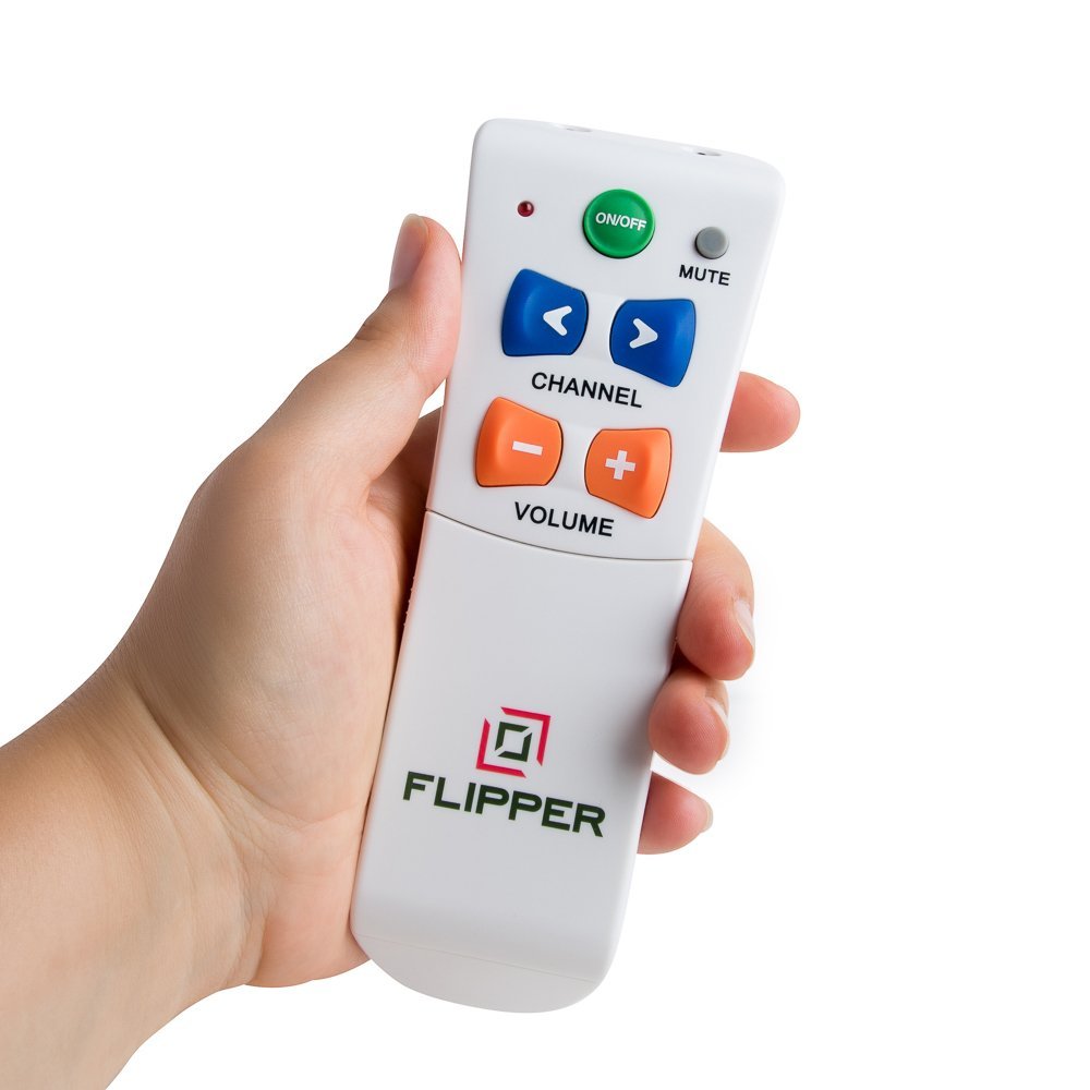 Flipper Big Button Universal TV Remote - Seniors, Elder